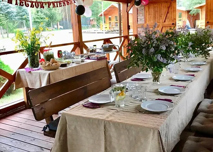 Dağ evi Osada Laskowo, Osrodek Nad Jeziorem *